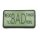 Patch - We Do Bad … - Velcro olive