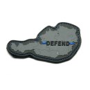 Patch - Austria Defend - Velcro black