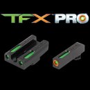 Truglo - TFX Pro Tritium/ Fiber Optic Glock 17 / 17Ö, 19,22,23,24,26,27,33,34,35,38,39