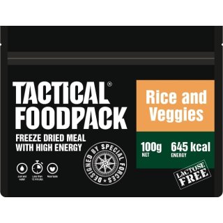 Tactical Food Pack Reis mit Gem&uuml;se [Energie: 645 kcal]