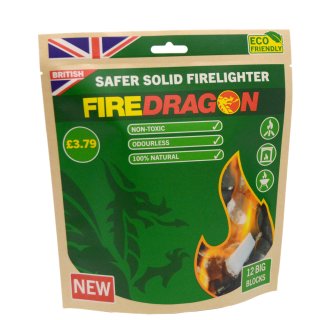 FireDragon Solid Fuel 12 Blocks