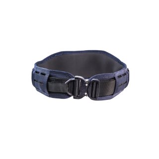 HSGI: LASER Slim Grip Padded Belt - SLOTTED - LG Black Large