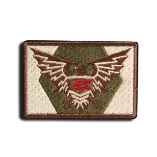 Edge Tatical Tactical 2&quot; x 3&quot; Embroidered Patch-Green &amp; Tan