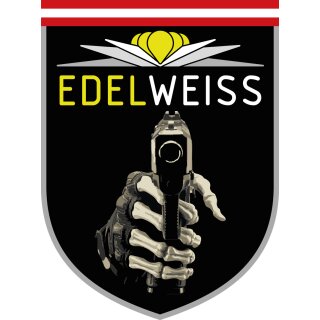 Edelweiss Skeletthand Patch Color